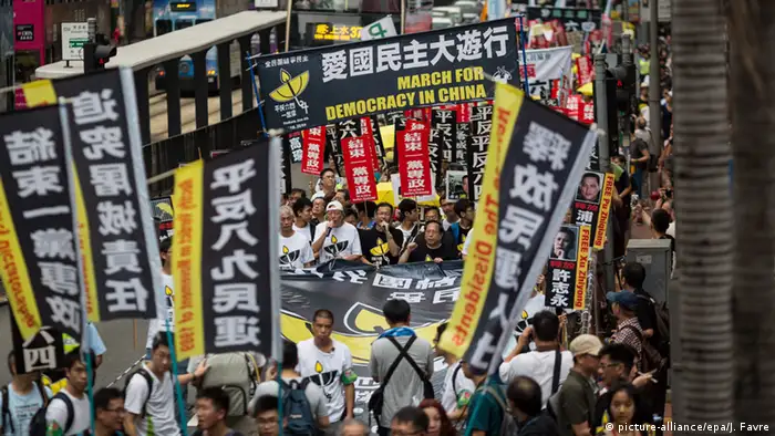 Hong Kong Protest Pro Demokratie