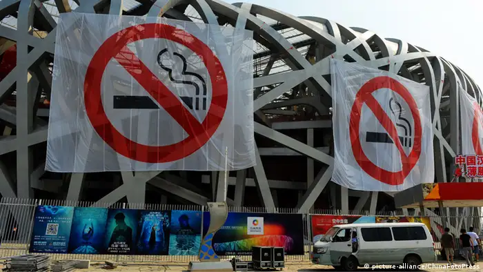 China Raucher Rauchen Gesundheit Weltnichtrauchertag