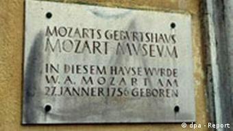 Geburtshaus von Mozart in Salzburg