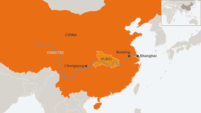 Karte China Schiffsunglück DEU