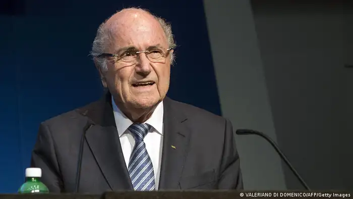 FIFA - Präsident Blatter tritt zurück (VALERIANO DI DOMENICO/AFP/Getty Images)