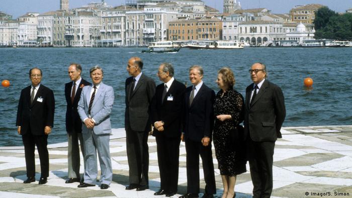 Galerie photos Sommet G6 G8 G7 Venise 1980