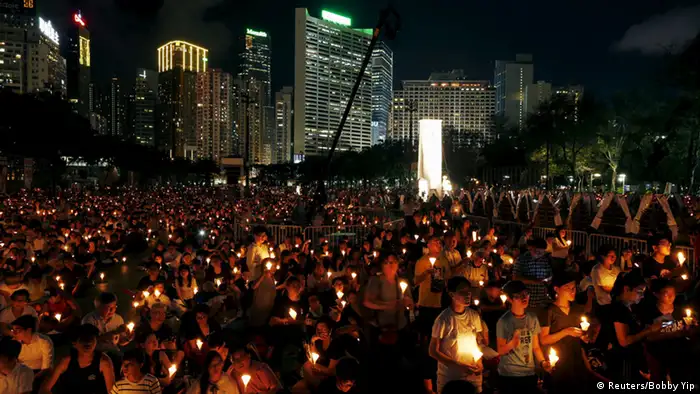 Hongkong Gedenken Tiananmen Massaker