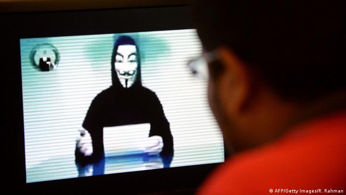 Symbolbild Anonymous Hacker (Foto: ROSLAN RAHMAN/AFP/Getty Images)