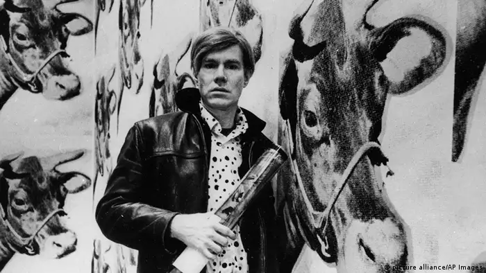 Andy Warhol vor Cows