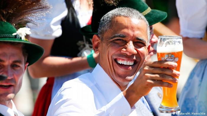 Krün G7 Gipfel Elmau Obama Frühschoppen