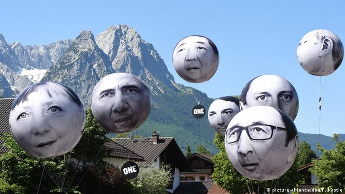 G7 Gipfel Garmisch-Partenkirchen Karrikaturen