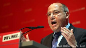 Deutschland Bundesparteitag Die Linke Gregor Gysi