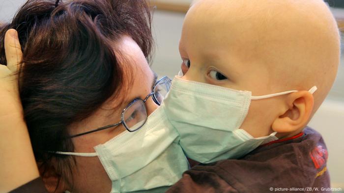 Krebskranke Kinder im Krankenhaus
