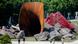 Frankreich Kunstwerk Vagina der Königin von Anish Kapoor Frankreich Kunstwerk Vagina der Königin von Anish Kapoor