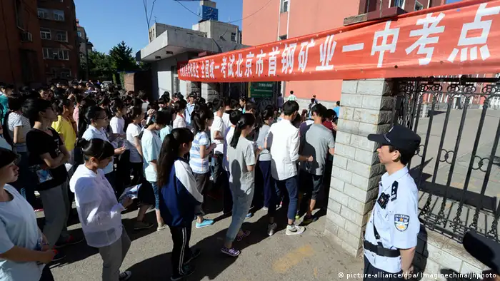 China Studenten in Peking