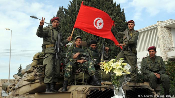 Tunisia's Jasmine Revolution (AFP/Getty Images/F. Belaid)
