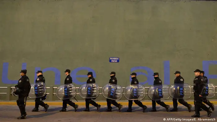 Generalstreik in Argentinien (AFP/Getty Images/E. Abramovich)