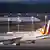 Самолет, доставивший в Дюссельдорф тела погибших в катастрофе самолета Germanwings