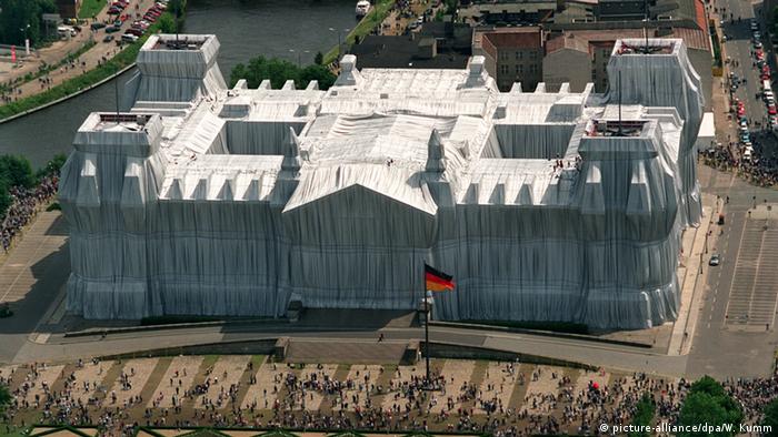 Der von Christo verhüllte Reichstag