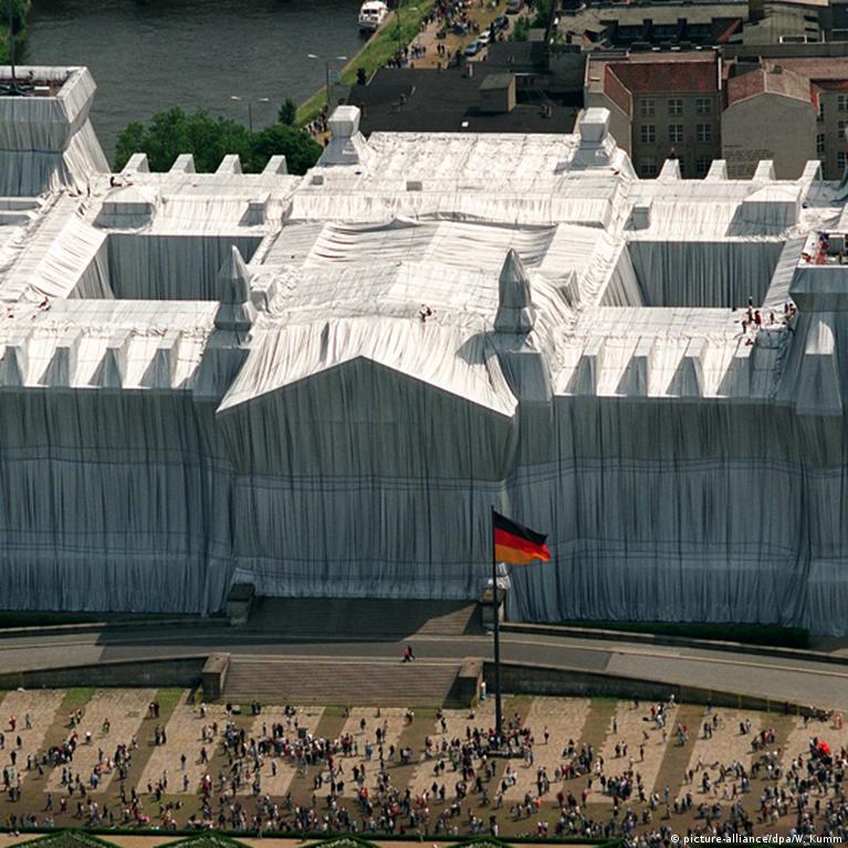 Exhibition on Christo's 'Wrapped Reichstag' opens in Berlin