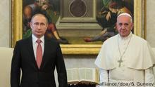 Putin zur Privataudienz beim Papst