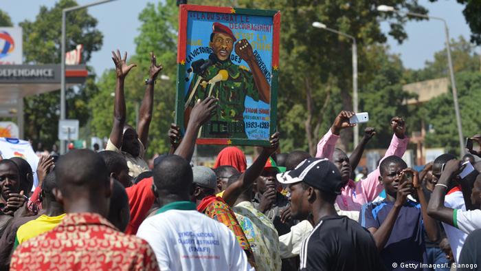 Burkina Faso Erinnerung an Präsident Thomas Sankara