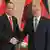 Albanien Präsident Bujar Nishani im Schloss Bellevue bei Bundespräsident Joachim Gauck