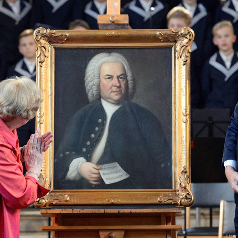 Painting of Johann Sebastian Bach returns home to Leipzig