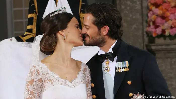 Schweden Hochzeit von Prinz Carl Philip und Sofia Hellqvist