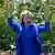 Hillary Clinton bei ihrer Wahlkampfrede in New York (Foto: AP)