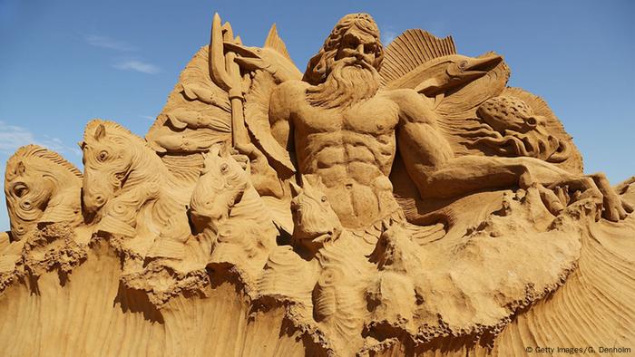 Australien Sandskulpturenausstellung in Melbourne