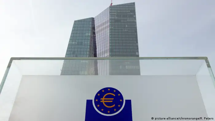 Deutschland Europäische Zentralbank (EZB) in Frankfurt am Main