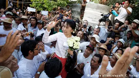 Myanmar Aung San Suu Kyi Freilassung