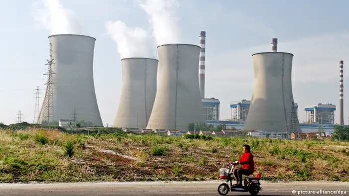China Kohlekraftwerk in Huaian