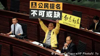 Hongkong Wahlreform Albert Chan
