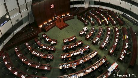 Parlamento de Hong Kong.