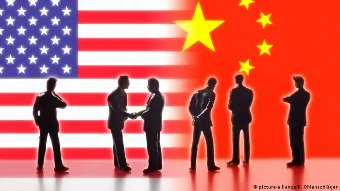 Symbolfoto Handelsbeziehungen zwischen USA und China
