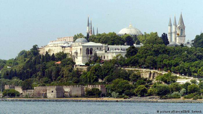 Изглед от Истанбул и двореца Топкапъ