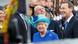Deutschland Ankunft der britischen Queen Deutschland Ankunft der britischen Queen