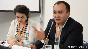 OTRK-Intendant Ilim Karypbekov beim Global Media Forum 2015 (Foto: DW Akademie/Nadine Wojcik).