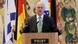 Bundestagspräsident Norbert Lammert im Chagall-Saal der Knesset (Foto: EPA/ABIR SULTAN) Bundestagspräsident Norbert Lammert im Chagall-Saal der Knesset (Foto: EPA/ABIR SULTAN)