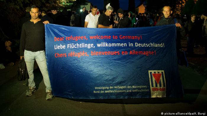 Deutschland Protest gegen Flüchtlinge in Freital