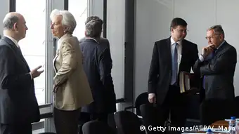 Brüssel Euro Gruppe Treffen Gläubiger IWF Lagarde