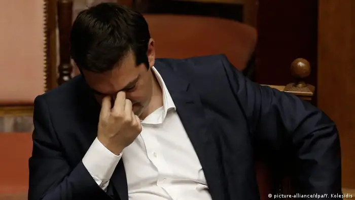 Symbolbild EU Griechenland Tsipras Verhandlungen