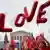 Freude bei Unterstützern der gleichgeschlechtlichen Ehe feiern Entscheidung des Supreme Court