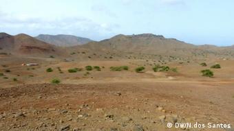 Dürre in Santiago Insel Kap Verde