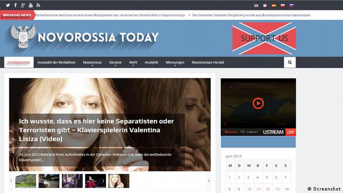 Screenshot Novorossia today