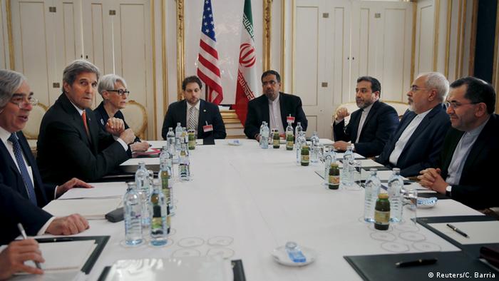 وندی شرمن (سوم از چپ)، یکی از چهره‌های موثر در شکل‌گیری توافق هسته‌ای سال ۲۰۱۵، وین، نشست پنج‌به‌اضافه‌یک با ایران، ۲۸ ژوئن ۲۰۱۵