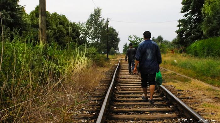 Die Flüchtlings-Krise an der Serbisch-Ungarischen Grenze (Photo: Lidija Tomic/Dejan Milošević, DW )
