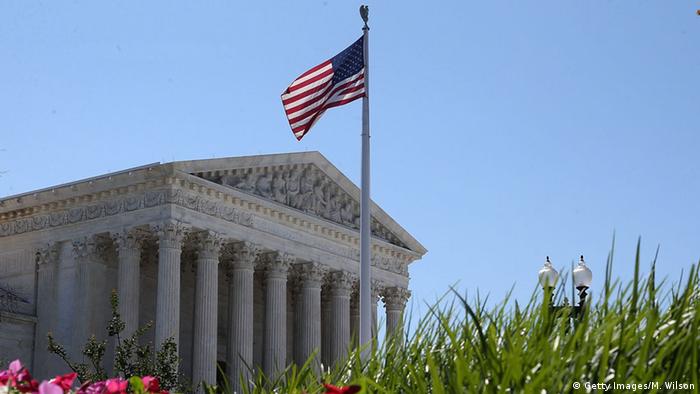 USA Supreme Court Oberster Gerichtshof Außenansicht