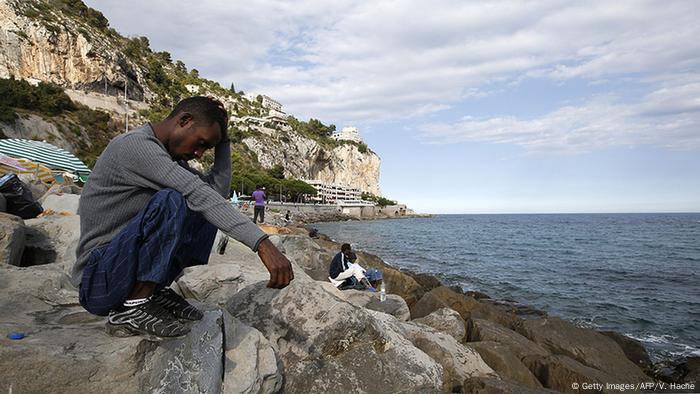 Italien Grenze Frankreich Ventimiglia Flüchtlinge (Getty Images/AFP/V. Hache)