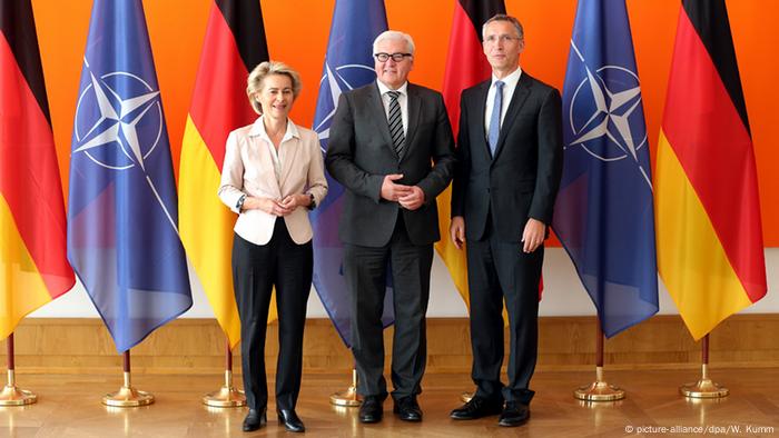 Germany's Von Der Leyen Calls For More NATO Defense Spending | DW Learn ...