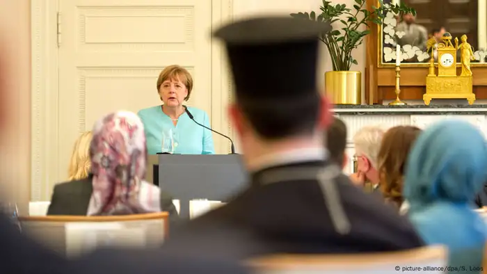Deutschland Merkel Ramadan Fastenbrechen