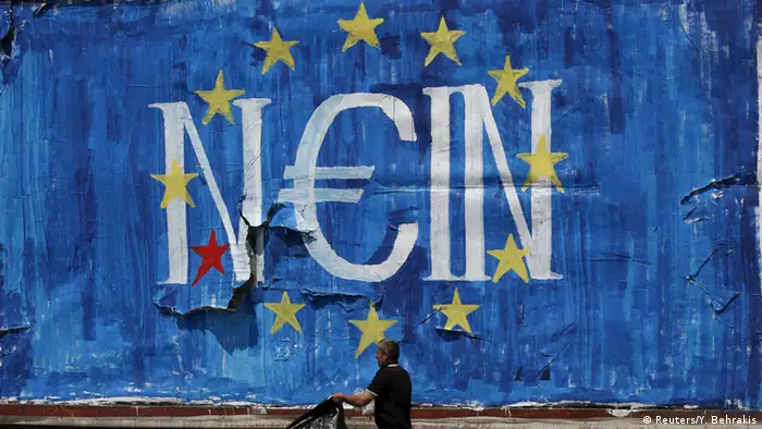 Griechenland Symbolbild Referendum Euro Grexit